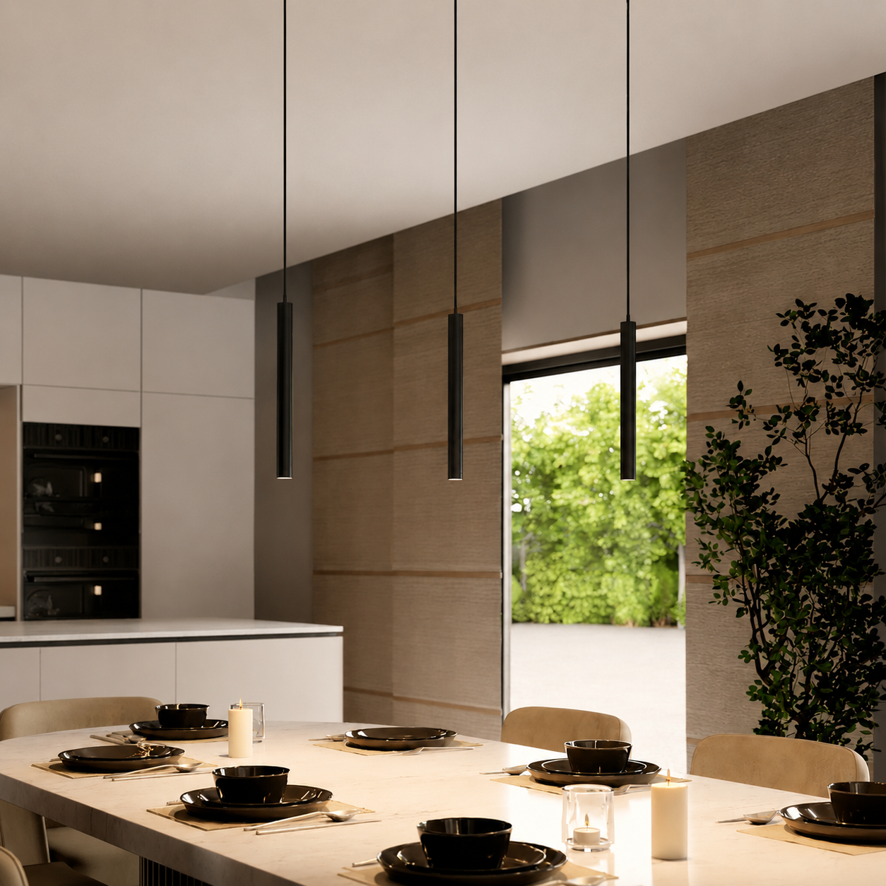 LuzNeblina – Lámpara Colgante Minimalista y Elegante