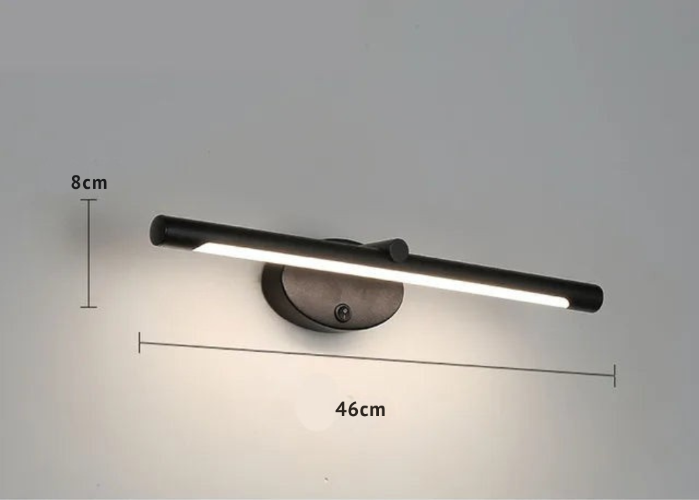 Fluron - Lámpara de Pared LED Moderna UltraLuxe, Diseño Elegante y Eficiencia Energética para Salas - Pasillos y Dormitorios