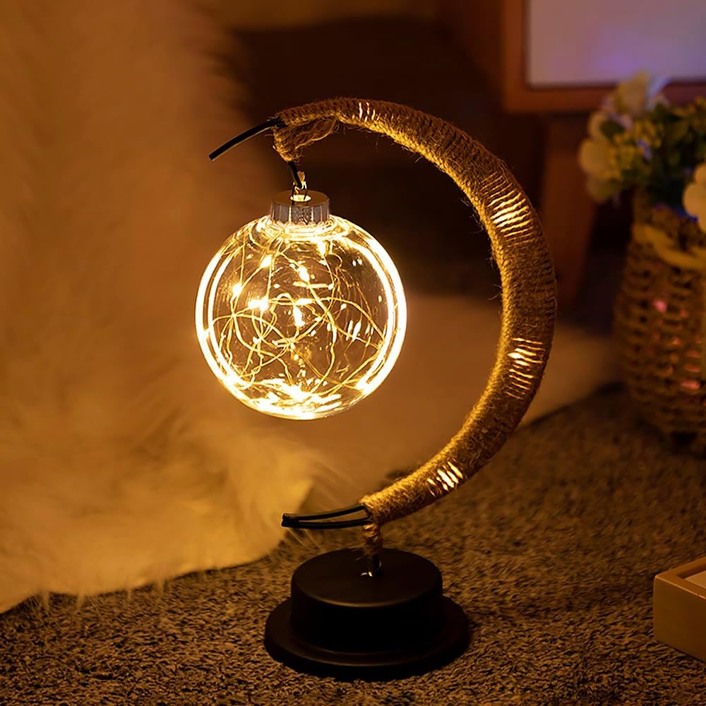 LunaSerena - Lámpara de Luna LED para Ambientes Tranquilos