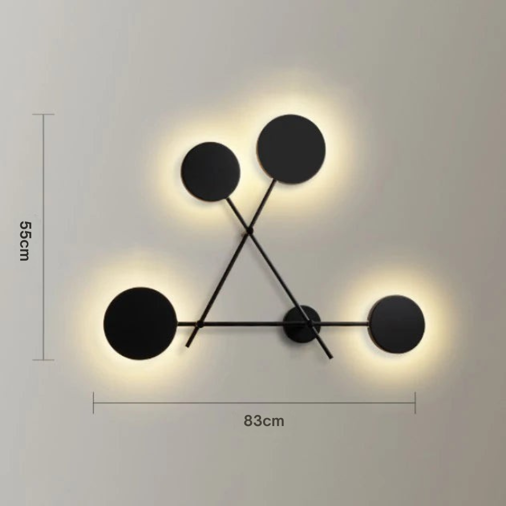 Miriva - Lámpara de Pared LED Moderna Radiance con Diseño Elegante y Eficiencia Energética
