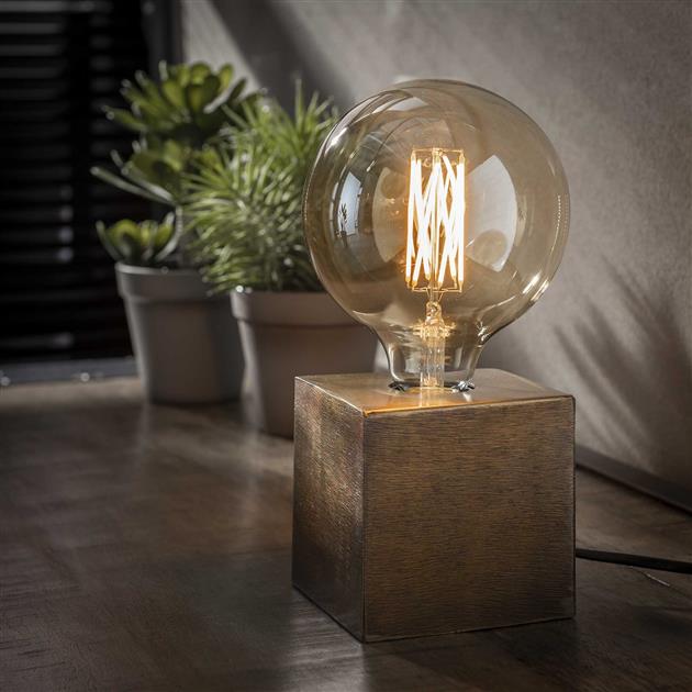 LuzCubo – Lámpara de Mesa Industrial con Diseño Moderno Astroclaro