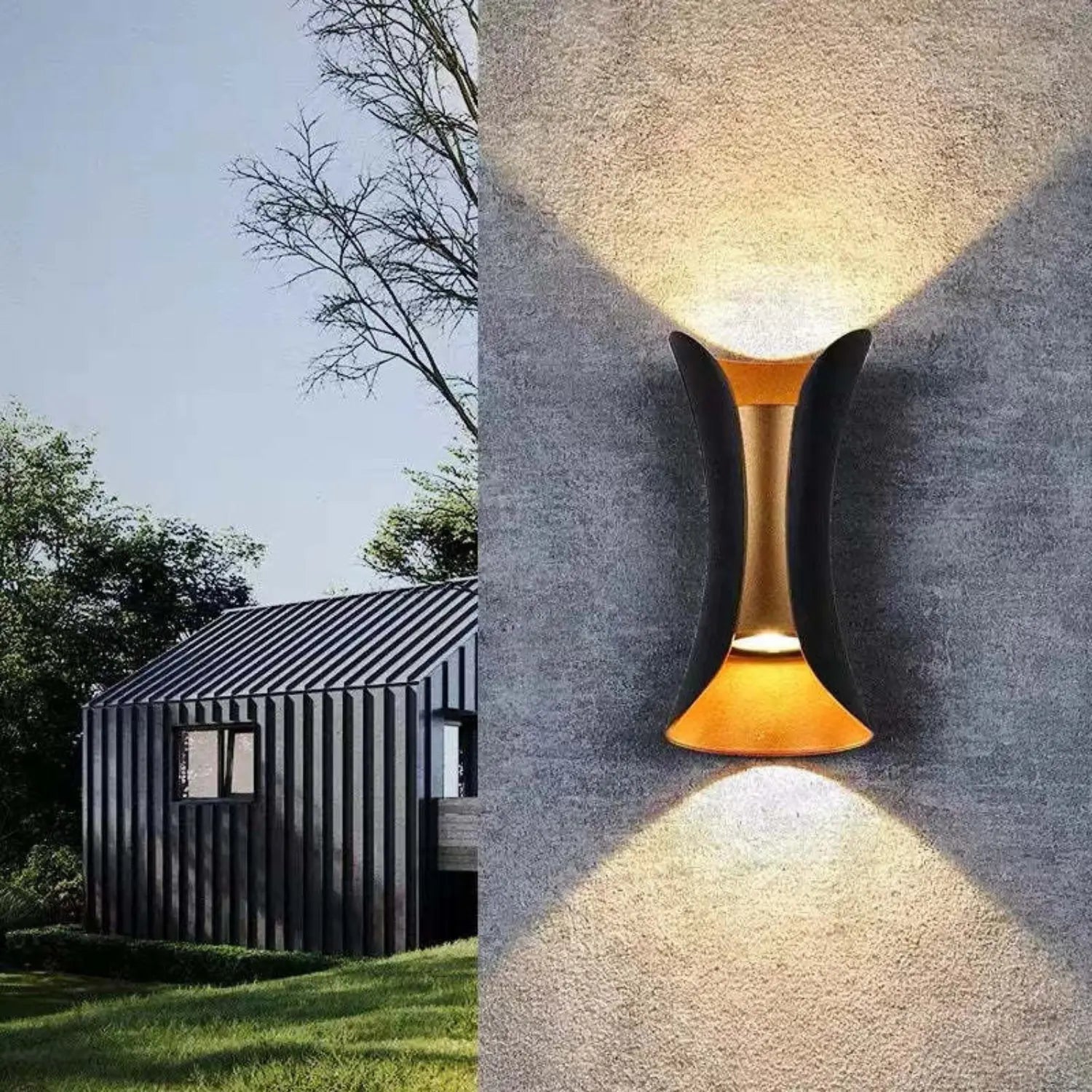 Luzora - Lámpara de Pared Exterior Elegante y Duradera