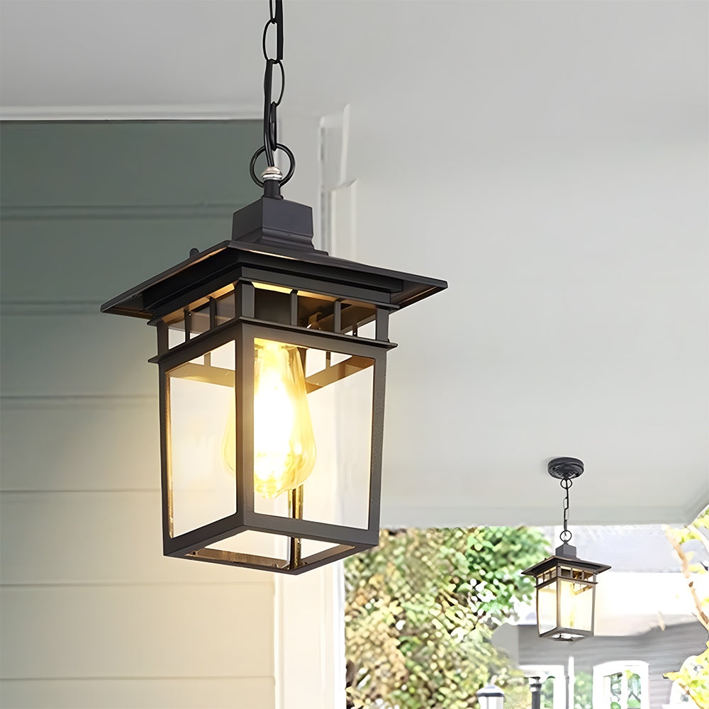 Farol de techo exterior Igena en un porche – imagen 11