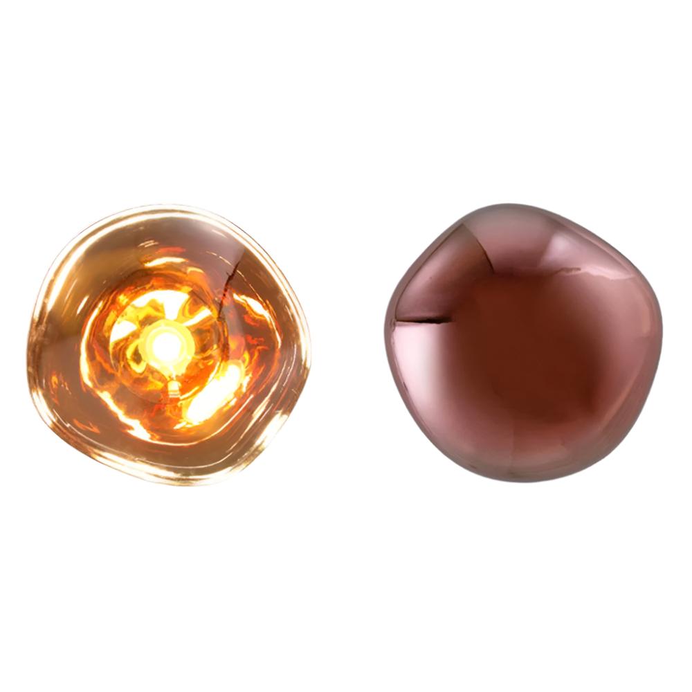 Astroclaro Lunea: Aplique de Pared Redondo Moderno LED – Cromo/Oro/Rosa