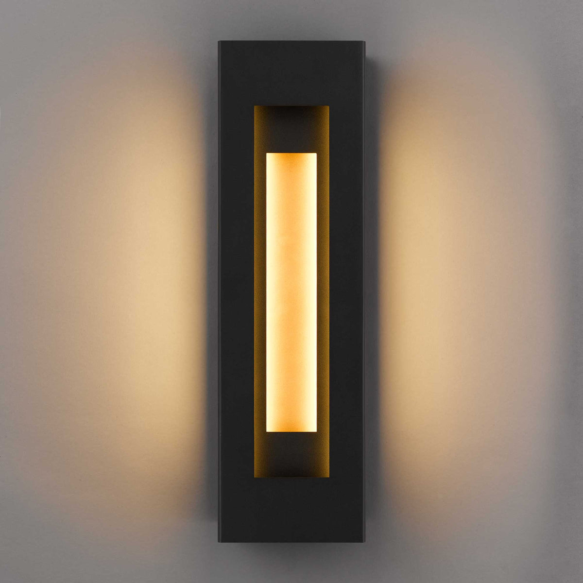 Aplique de pared exterior LED Nivela – alto 56 cm
