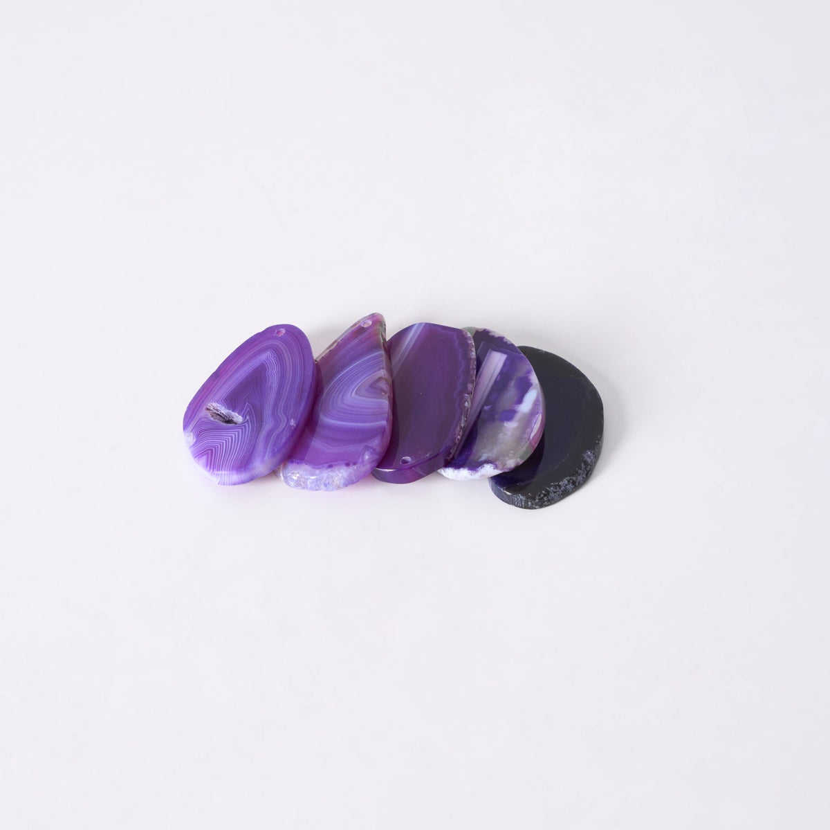 Lámpara de pie árbol con hojas de ágata Jaspira – láminas de ágata morada
