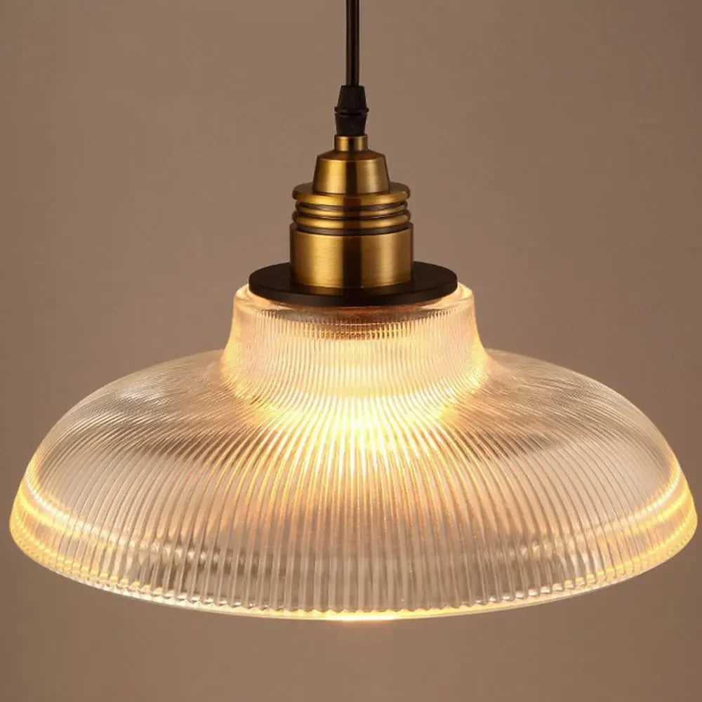 LuzLira - Lámpara Colgante de Vidrio Elegante y Moderna