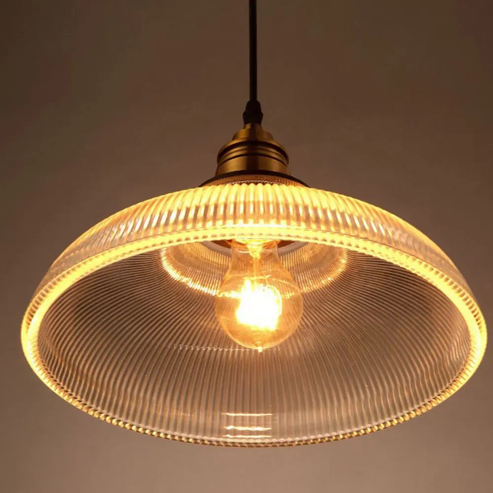 LuzLira - Lámpara Colgante de Vidrio Elegante y Moderna