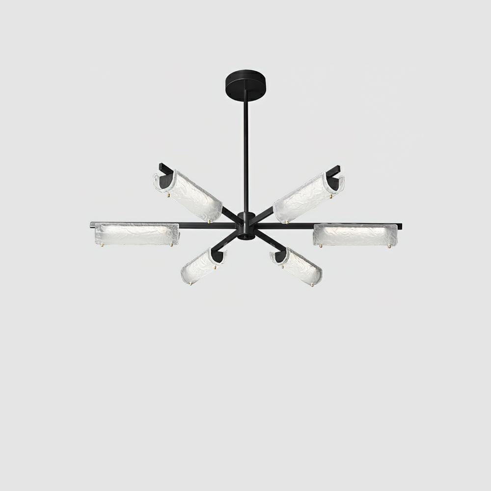 Lámpara de araña LED Gelarvo – de 6 brazos Ø 95 cm