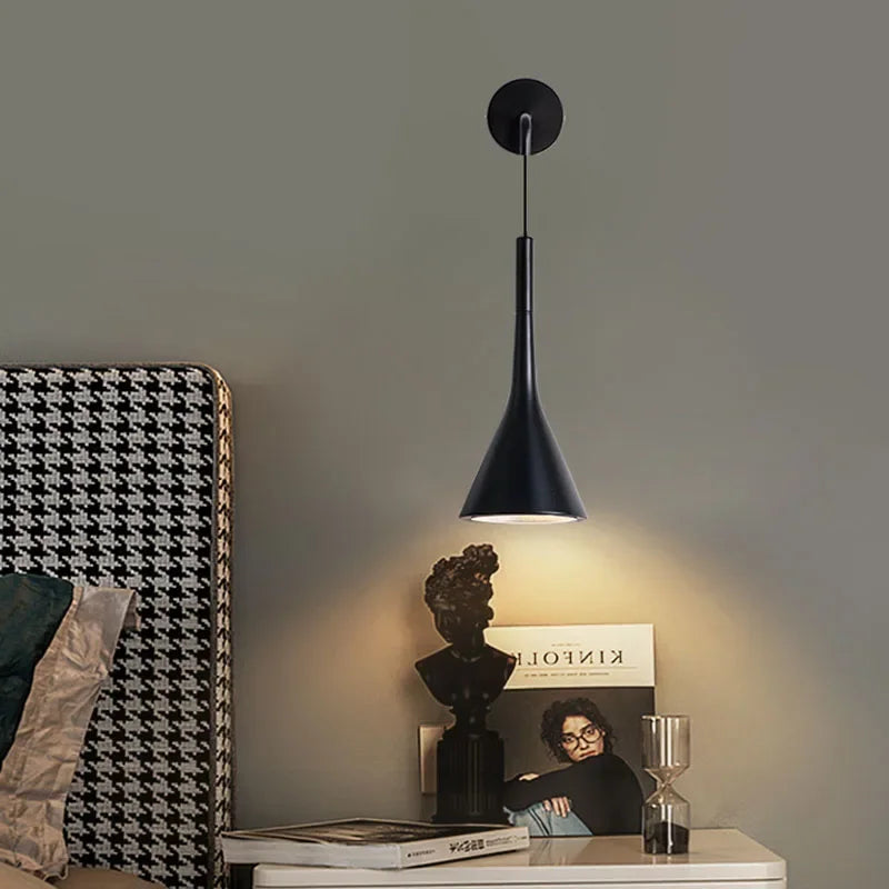 Aplique de Pared Floral Nordic Orchidee con Luz Suave, Diseño Elegante para Dormitorio y Salón 5