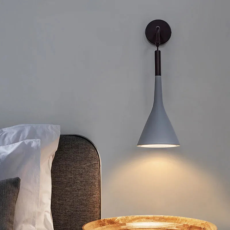 Aplique de Pared Floral Nordic Orchidee con Luz Suave, Diseño Elegante para Dormitorio y Salón 8
