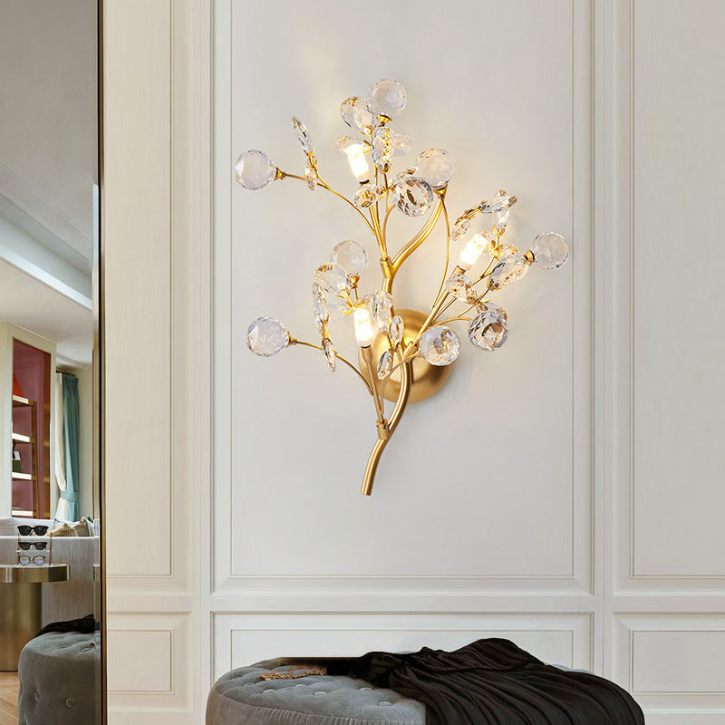 Aplique de Pared Floral RadiantFlower – Lámpara de Diseño Moderno para Decoración Interior 1