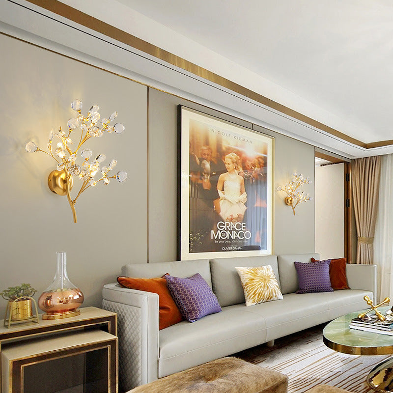 Aplique de Pared Floral RadiantFlower – Lámpara de Diseño Moderno para Decoración Interior 6