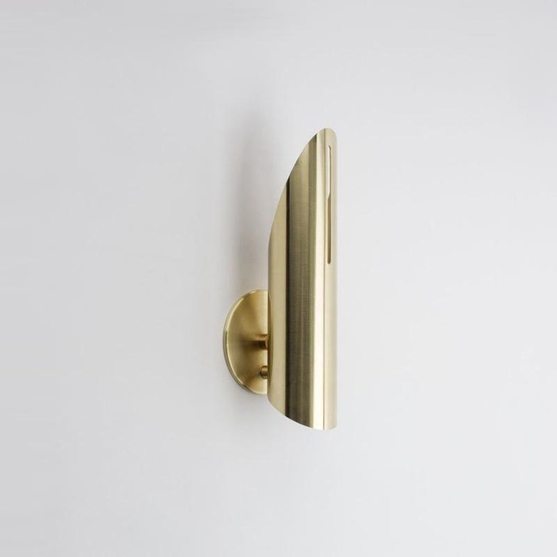 Aplique de Pared LED Estilo Mid-Century en Negro y Dorado para Dormitorio y Decoración Moderna 3