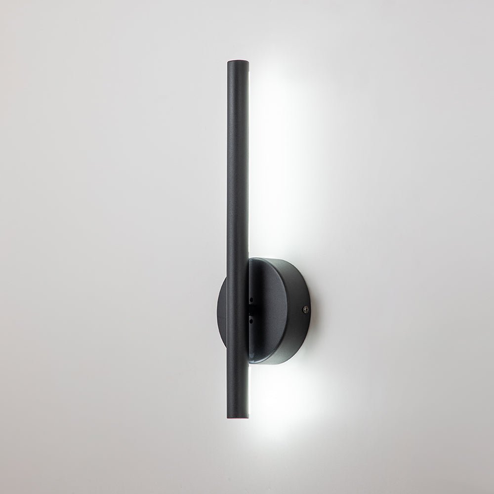 Aplique de Pared LED Minimalista Negro con Brazo Ajustable para Dormitorios y Baños - Iluminación Moderna y Eficiente 3
