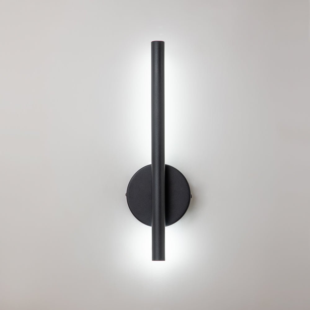 Aplique de Pared LED Minimalista Negro con Brazo Ajustable para Dormitorios y Baños - Iluminación Moderna y Eficiente 4