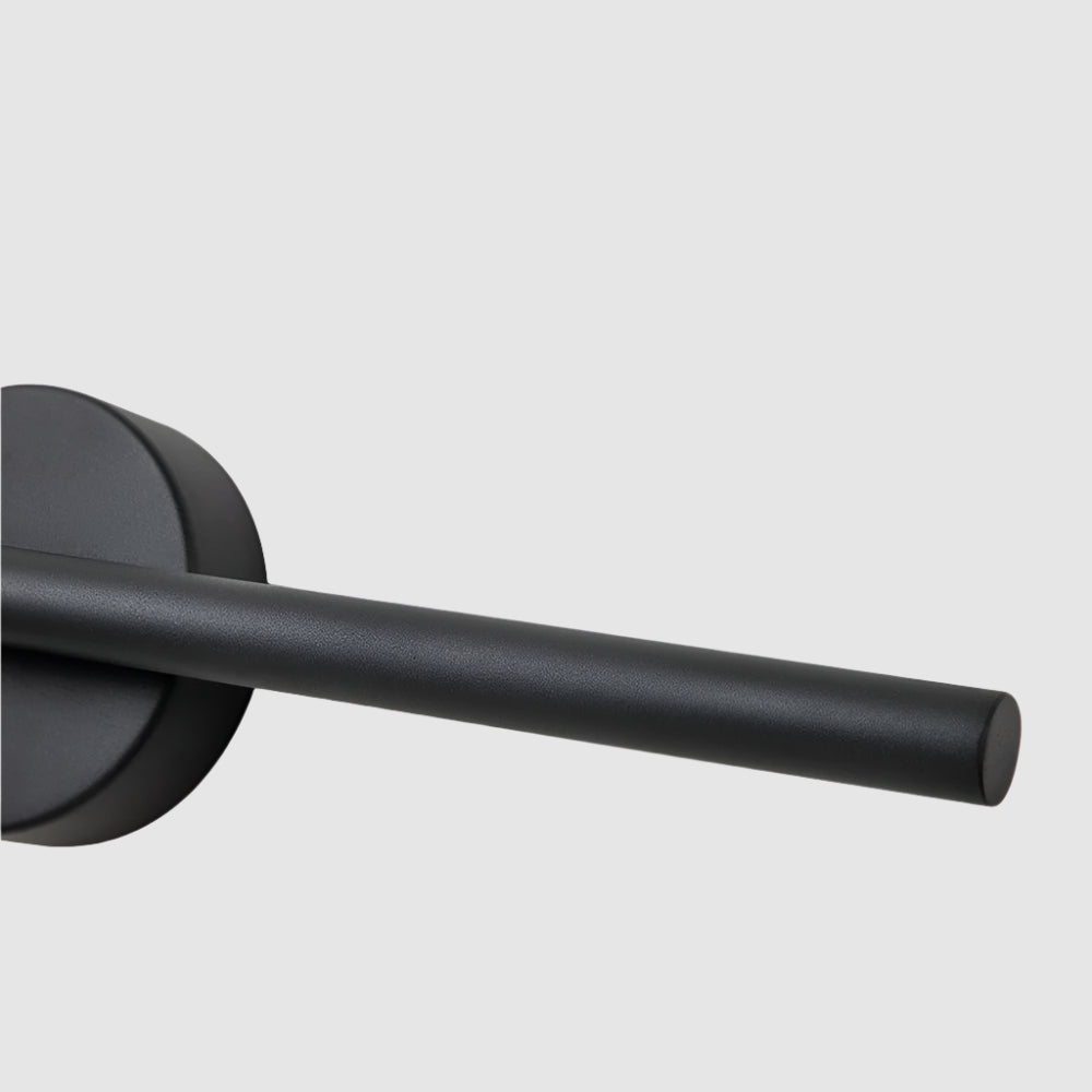 Aplique de Pared LED Minimalista Negro con Brazo Ajustable para Dormitorios y Baños - Iluminación Moderna y Eficiente 7