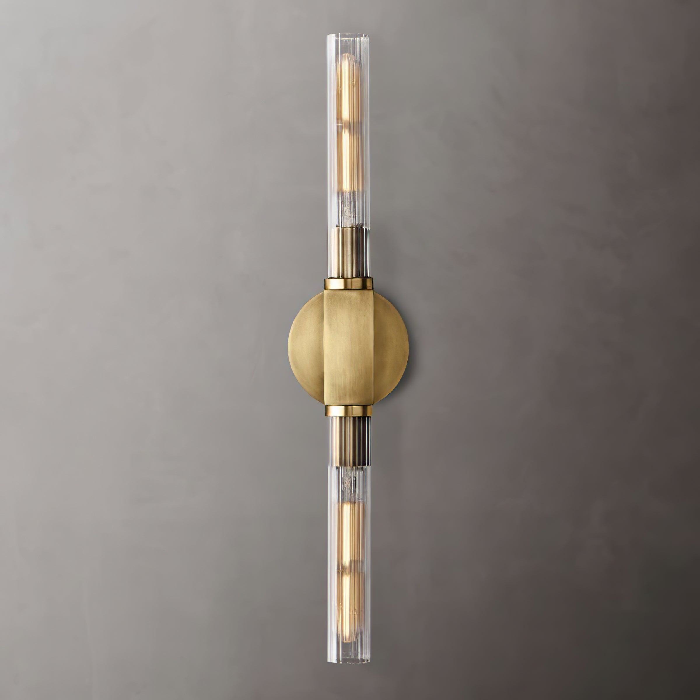 Aplique de Pared Lineal de 22 con Cristales Ribeteados y Base E26, Ideal para Dormitorio y Salón 2
