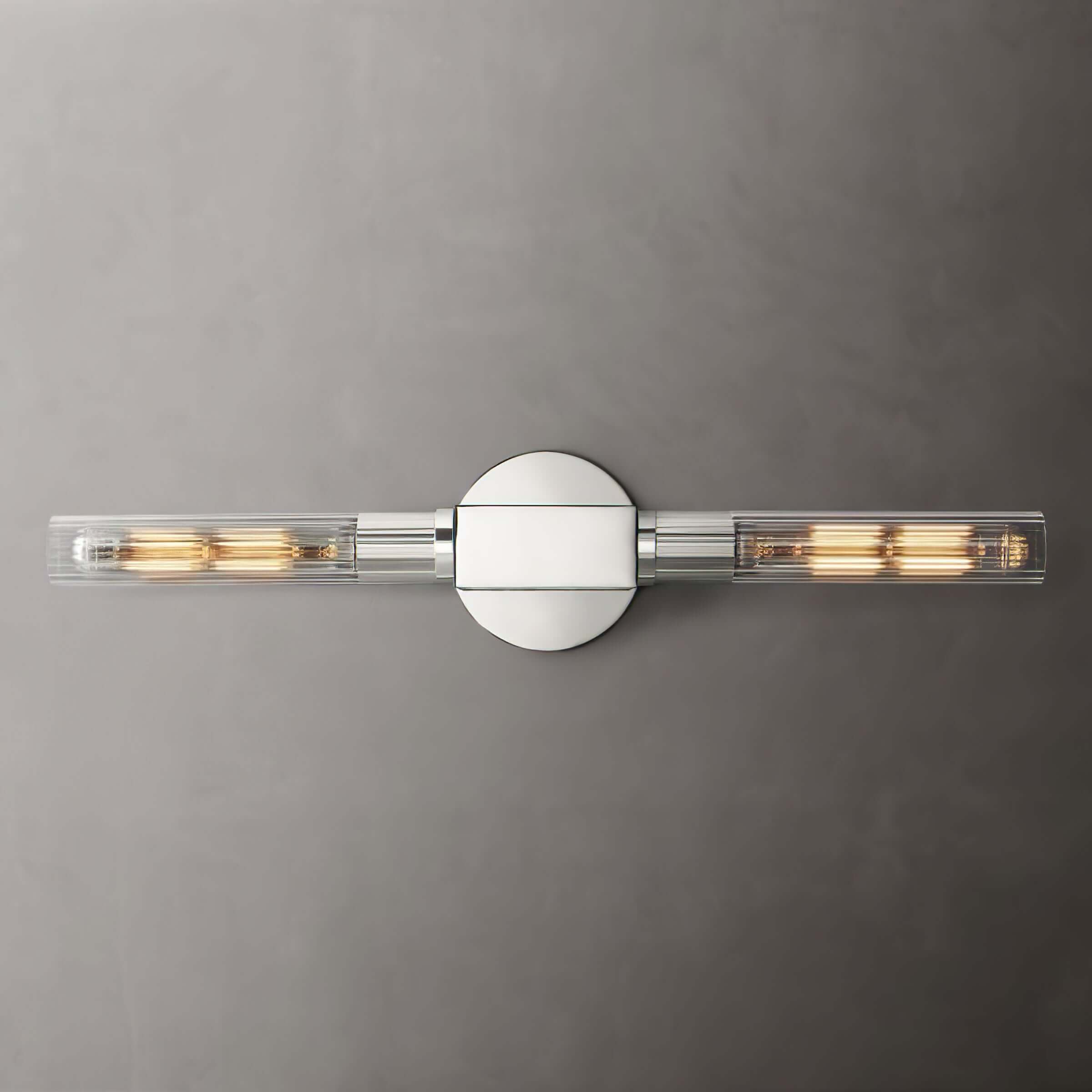 Aplique de Pared Lineal de 22 con Cristales Ribeteados y Base E26, Ideal para Dormitorio y Salón 7