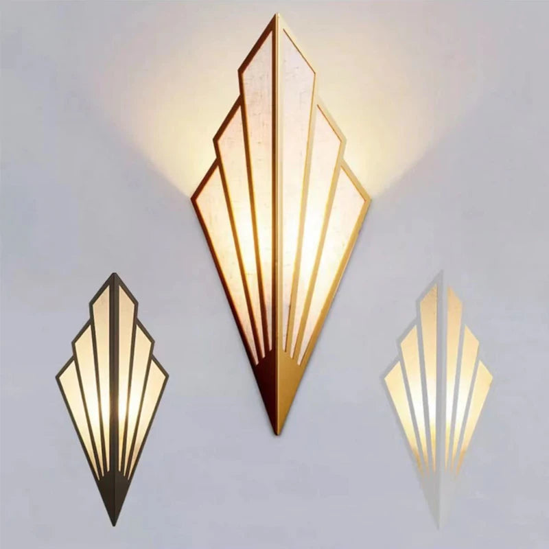 Aplique de Pared Moderno Escandinavo con Luz LED, Diseño Elegante para Dormitorio y Salón - 20x45 cm 1