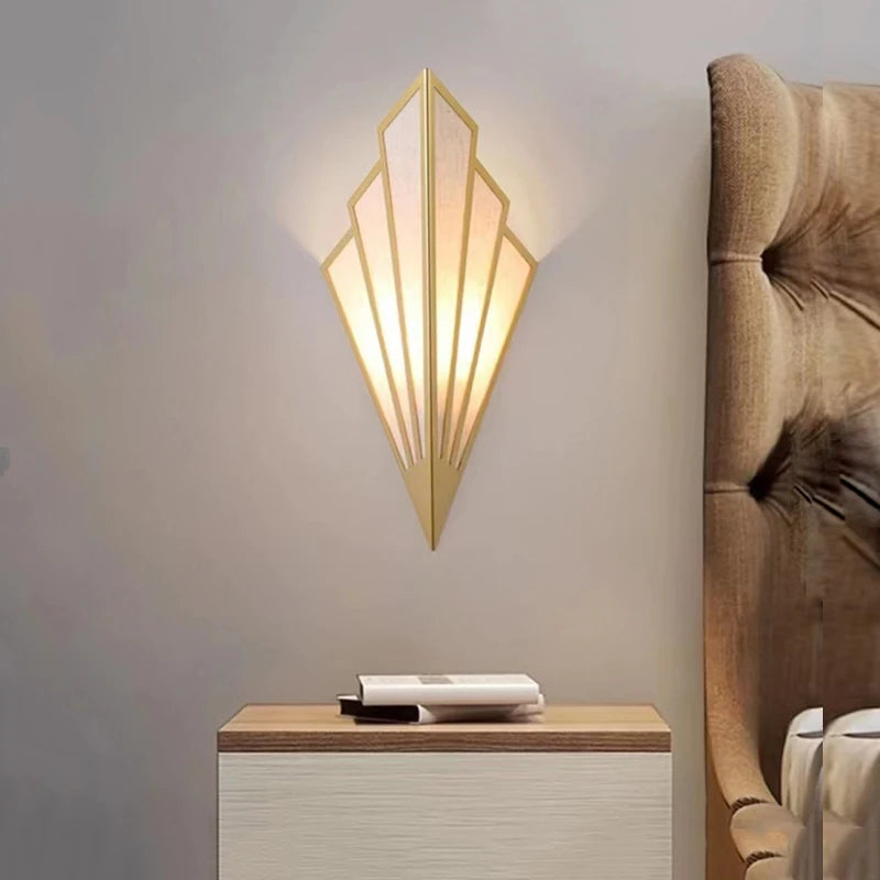 Aplique de Pared Moderno Escandinavo con Luz LED, Diseño Elegante para Dormitorio y Salón - 20x45 cm 2