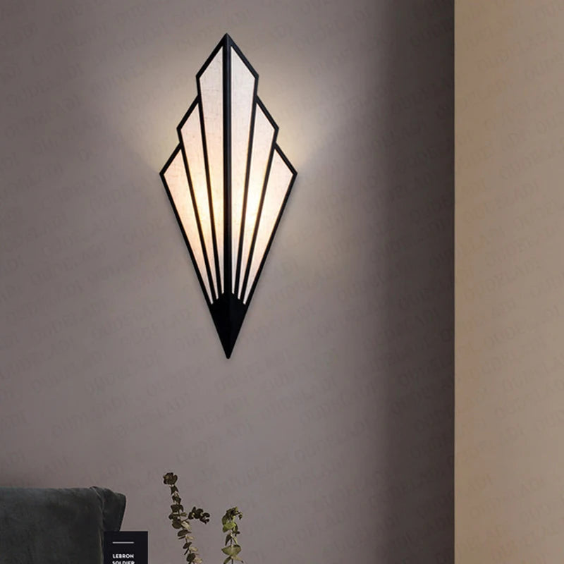 Aplique de Pared Moderno Escandinavo con Luz LED, Diseño Elegante para Dormitorio y Salón - 20x45 cm 3