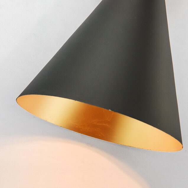 Aplique de Pared Moderno Estilo Mid-Century con Acabado Negro y Diseño de Dos Luces para Dormitorio o Sala 4
