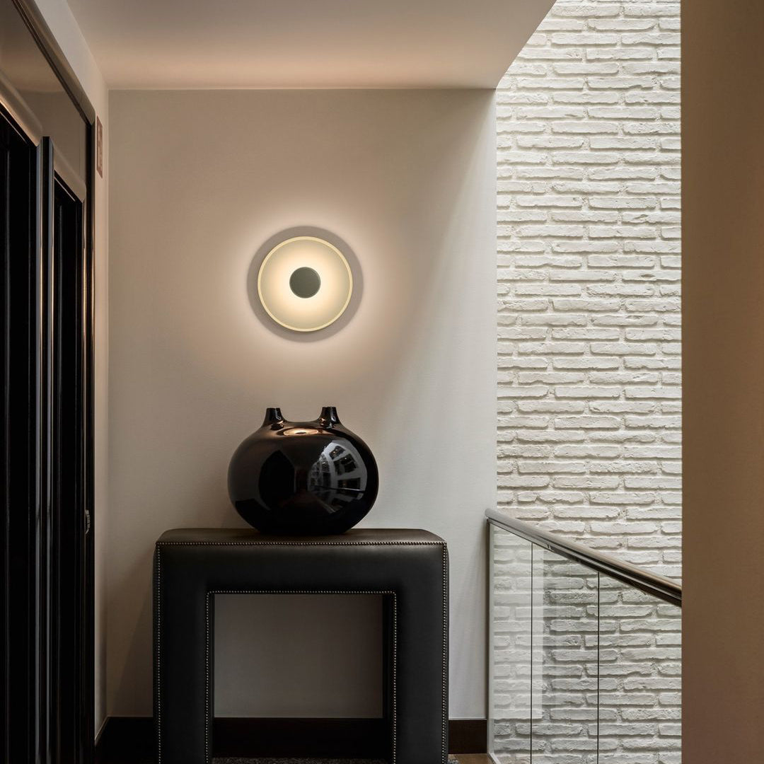 Aplique de Pared Moderno con Efecto Halo - Diseño Minimalista y Variedad de Tamaños 2