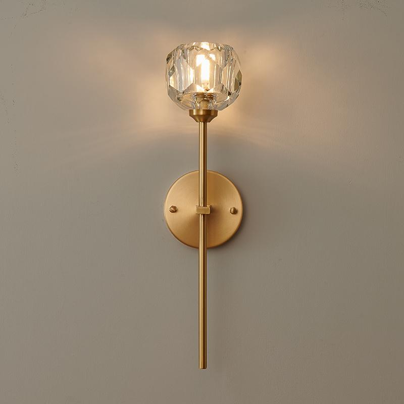 Aplique de Pared Moderno con Pantalla de Cristal y Diseño en Forma de Aguja - Ideal para Dormitorio y Espacios Elegantes 5