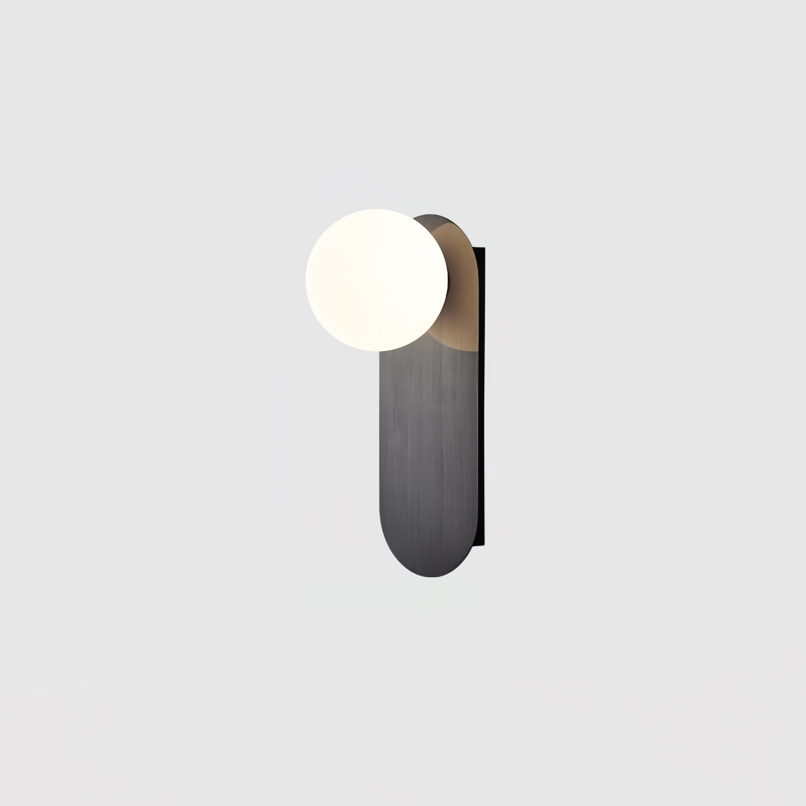 Aplique de Pared Moderno de Latón y Vidrio, Lámpara de Interior, Diseño Contemporáneo, Compatible con Bombillas G9 9
