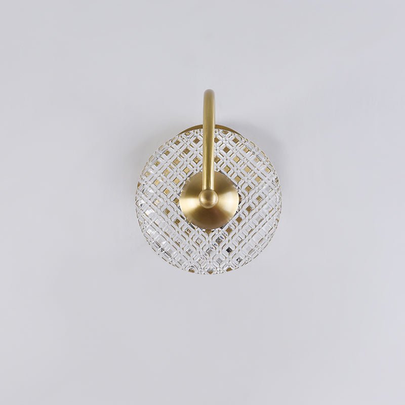 Aplique de Pared Moderno en Bronce con Diseño Curvado y Luz LED Integrada para Dormitorio y Salón 7