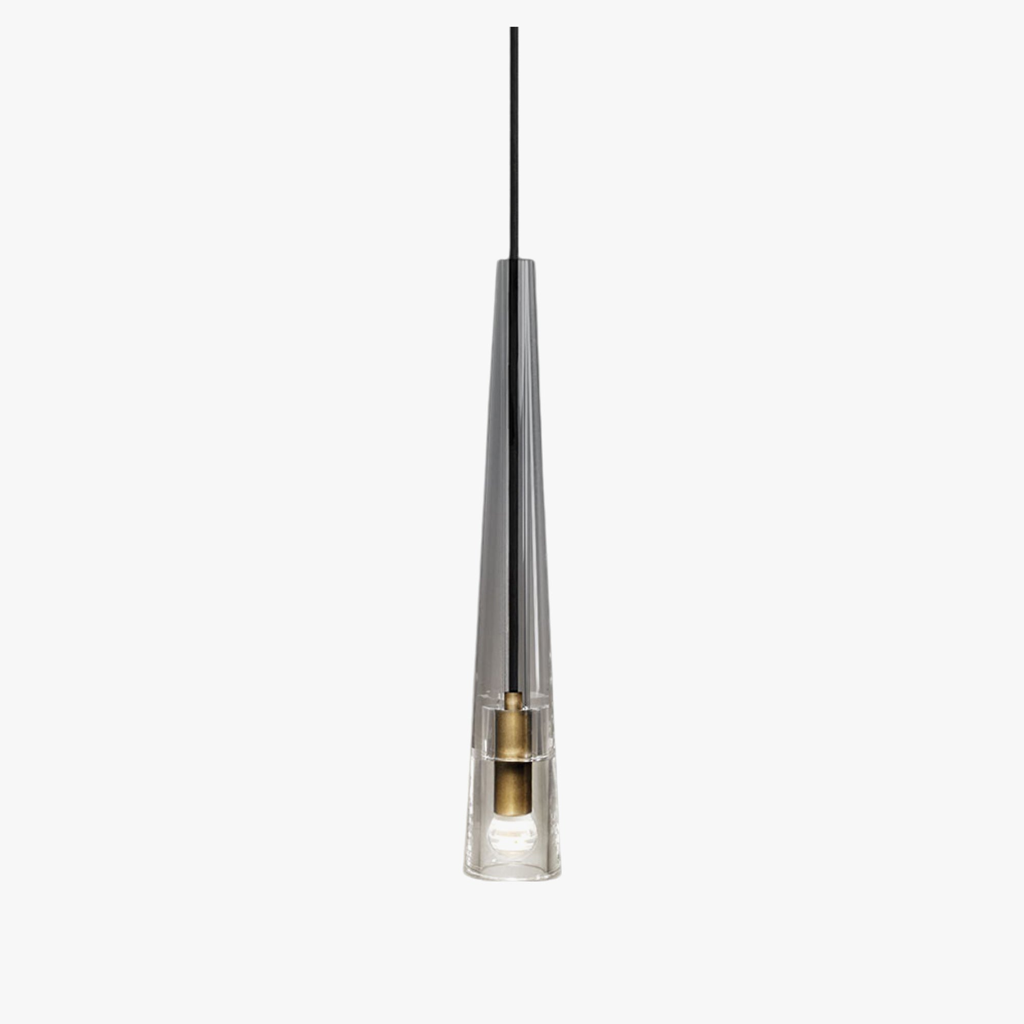 Aplique de Pared de Bronce con Pantalla de Cristal Estilo Gótico – Lámpara de Pared Moderna para Interiores, Diámetro 12 cm, Altura 40 cm 8