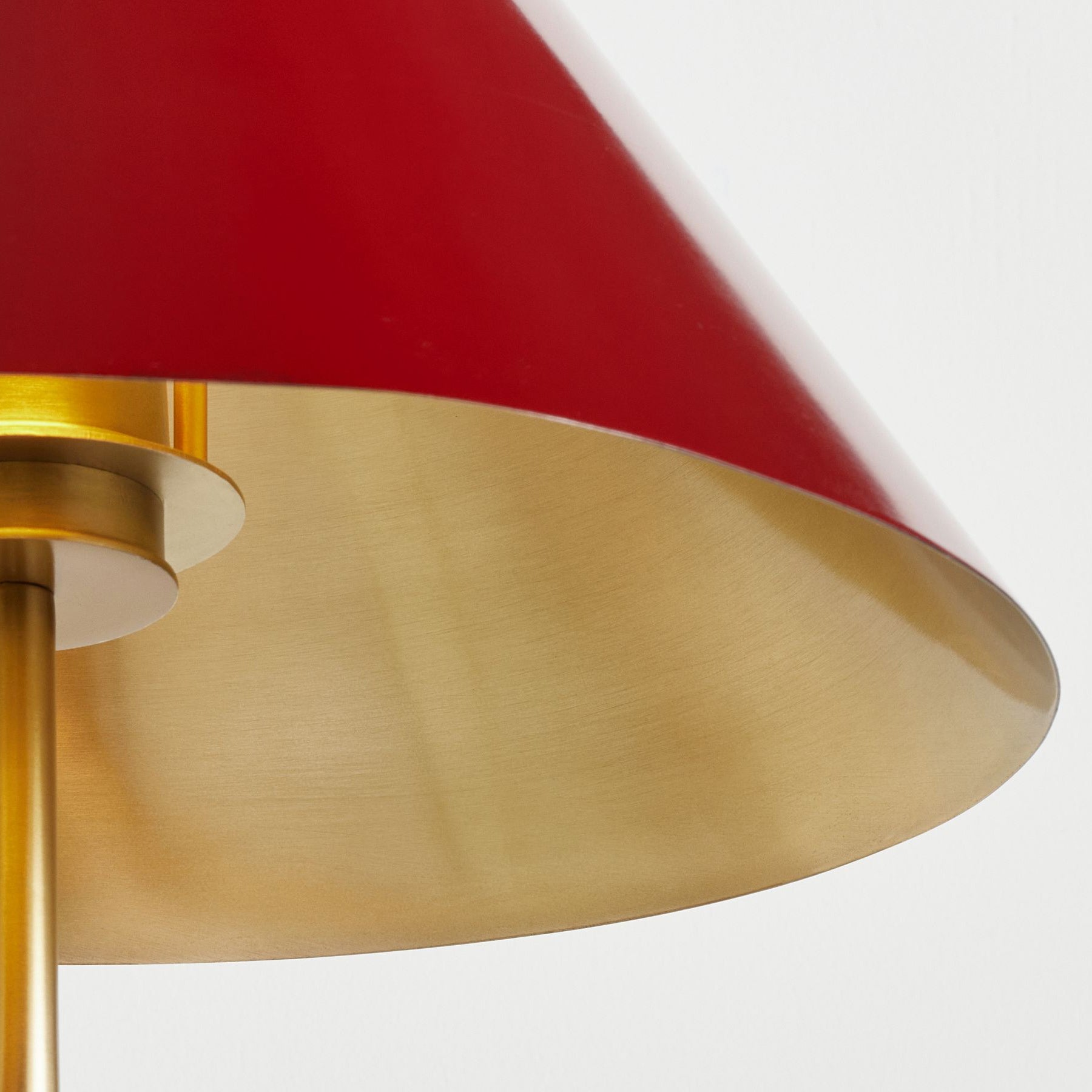 Aplique de Pared de Metal Dorado con Pantalla de Lino - Diseño Elegante para Dormitorio y Espacios Modernos 5