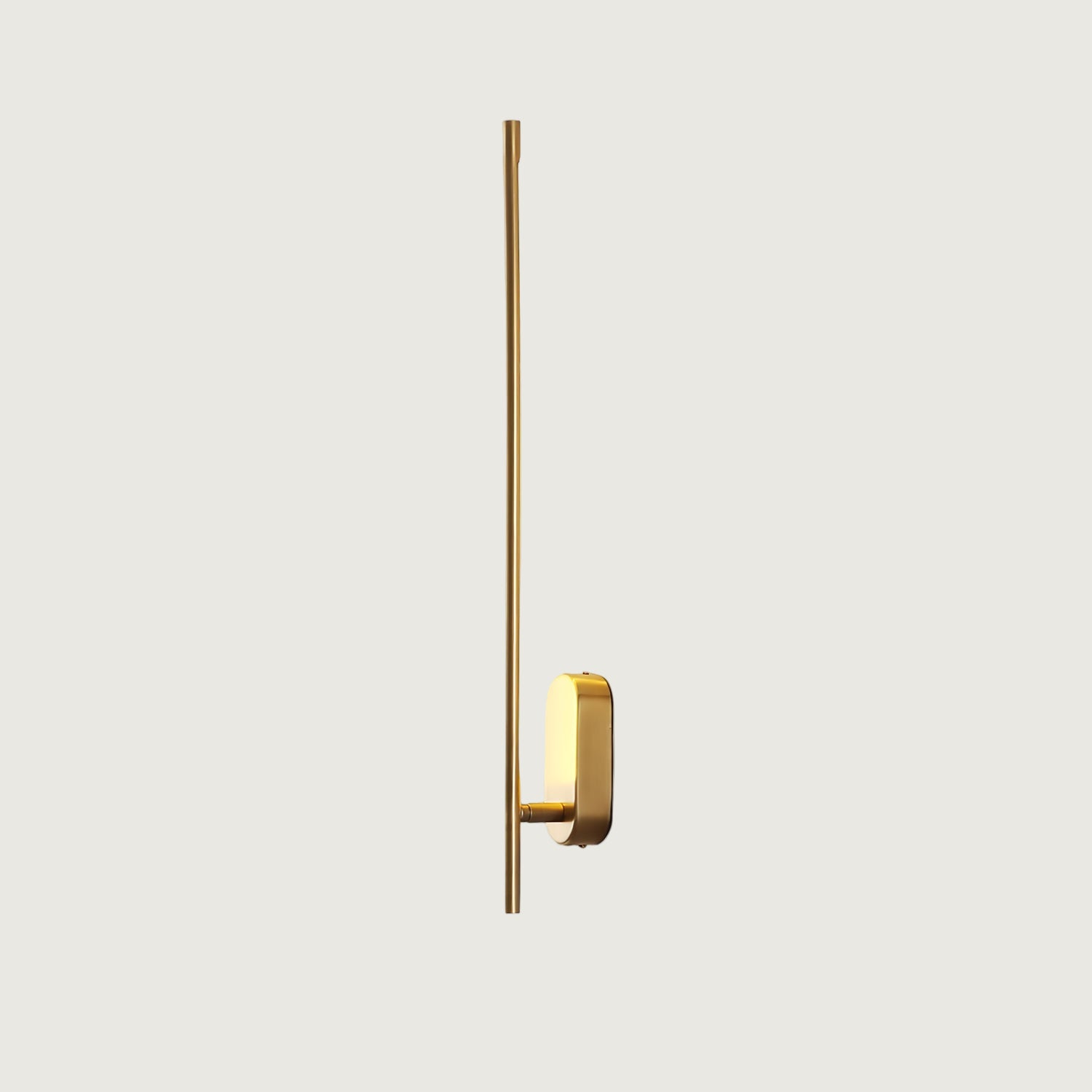 Aplique de Pared de Metal en Forma de Stick con Luz LED Integrada – Diseño Minimalista 1