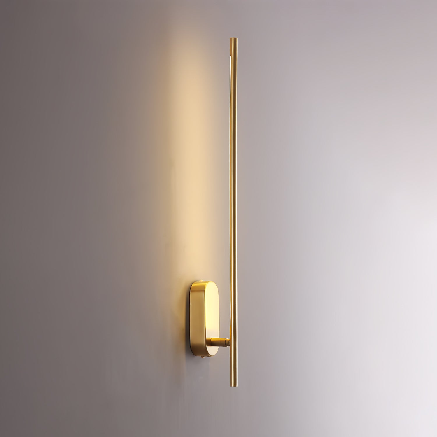 Aplique de Pared de Metal en Forma de Stick con Luz LED Integrada – Diseño Minimalista 12