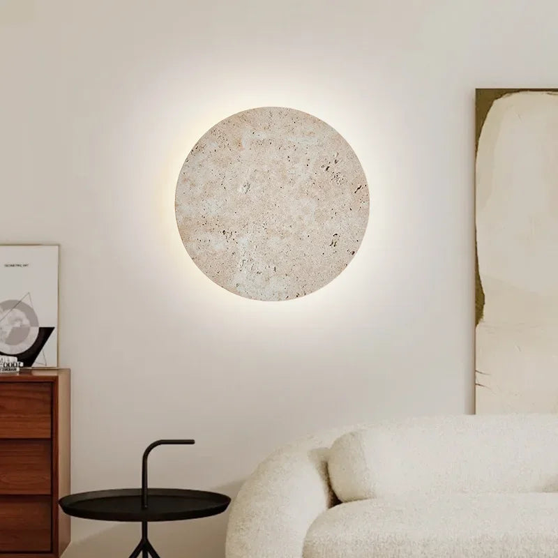 Aplique de Pared de Piedra Natural con Diseño Orgánico y Elegante 2