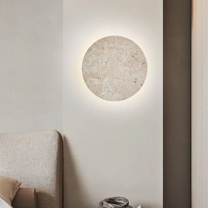 Aplique de Pared de Piedra Natural con Diseño Orgánico y Elegante 3
