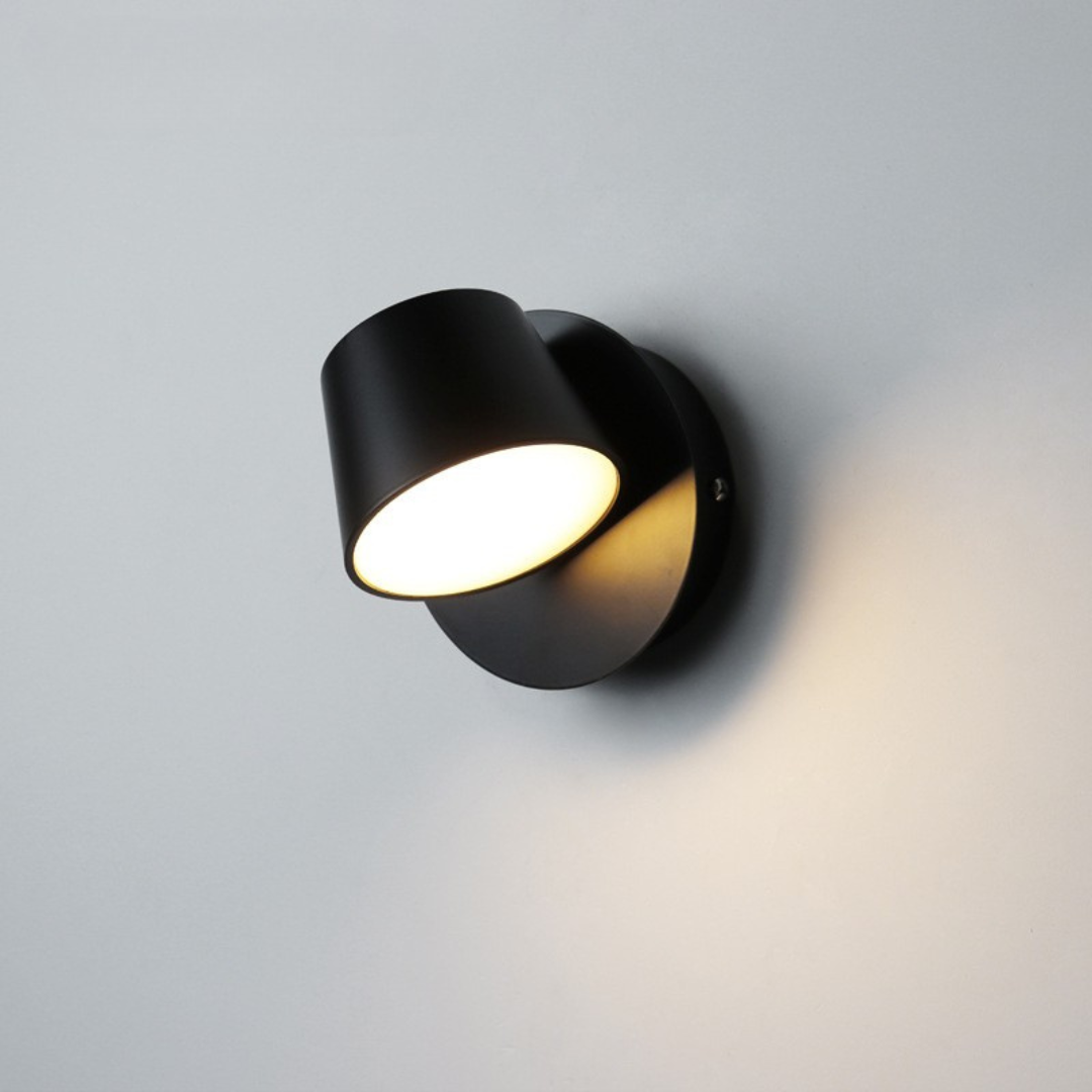 Lumor: Aplique de Pared Moderno Cilíndrico de Metal para Espejo