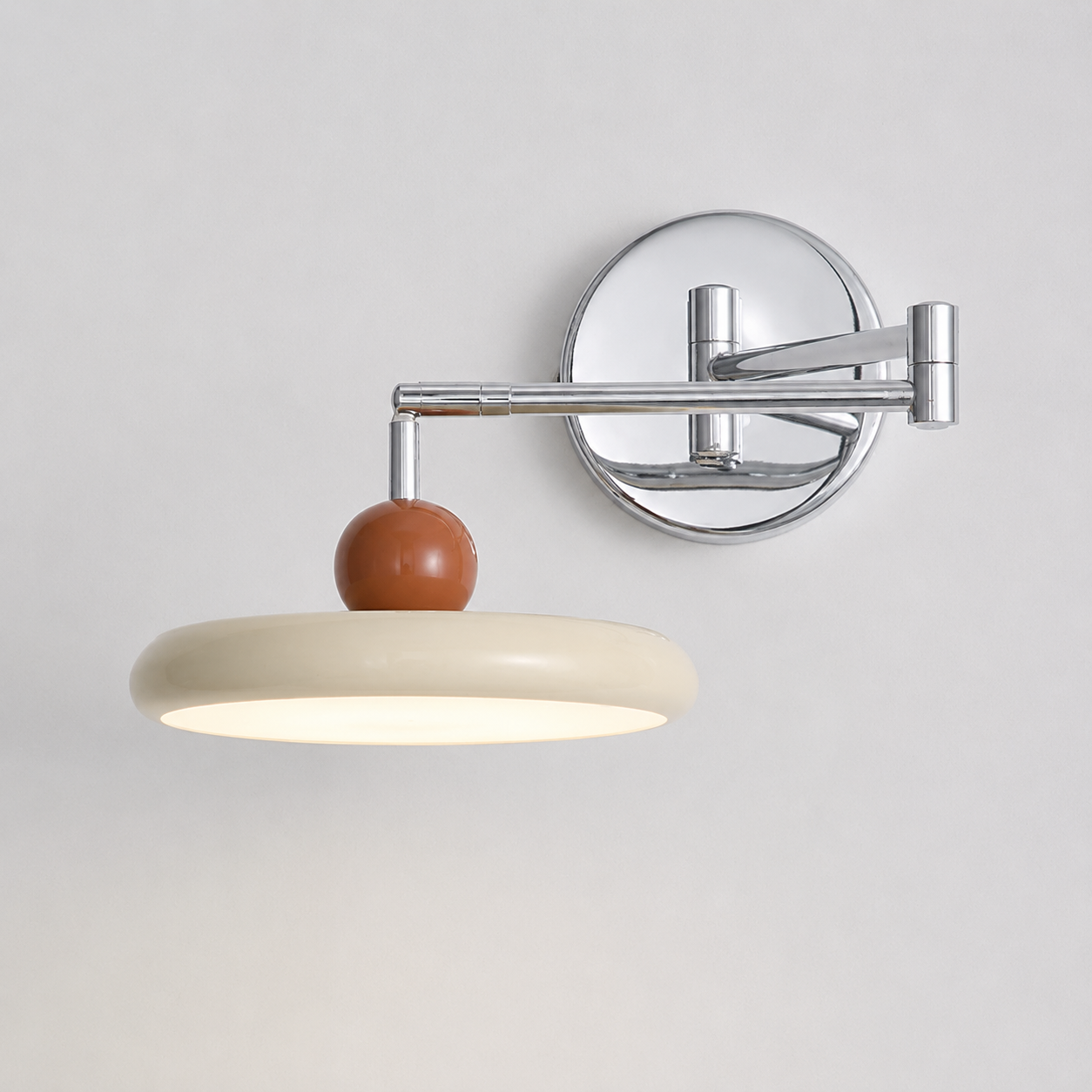 Maven - Lámpara de Pared Ajustable con Diseño Moderno y Luz LED Integrada