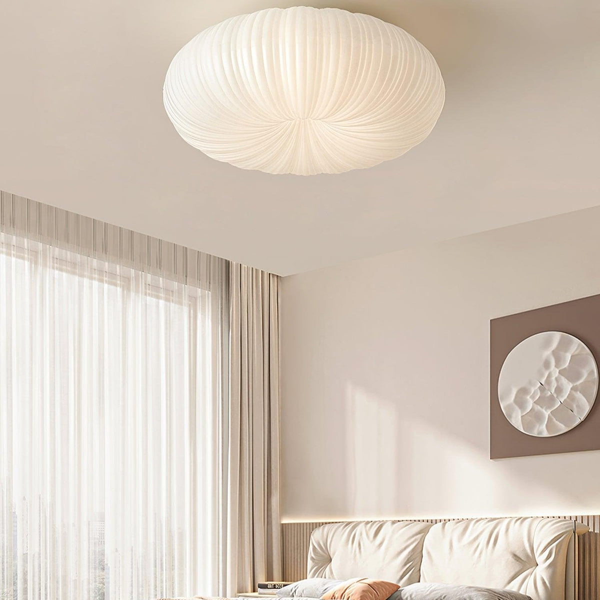 CieloBrillo - Lámpara de Techo LED Moderna con Control Remoto