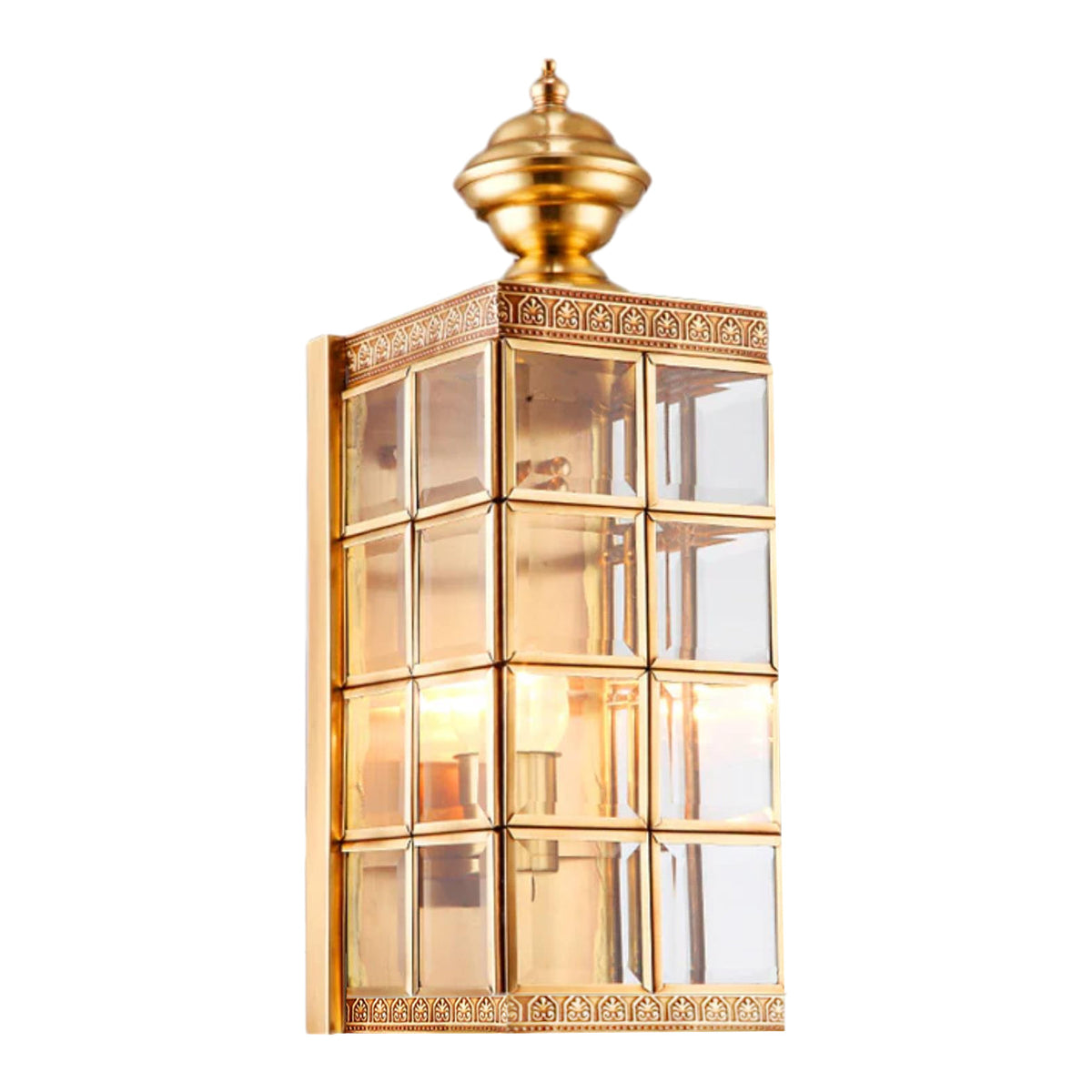 Farol de pared exterior Kintara – vista lateral