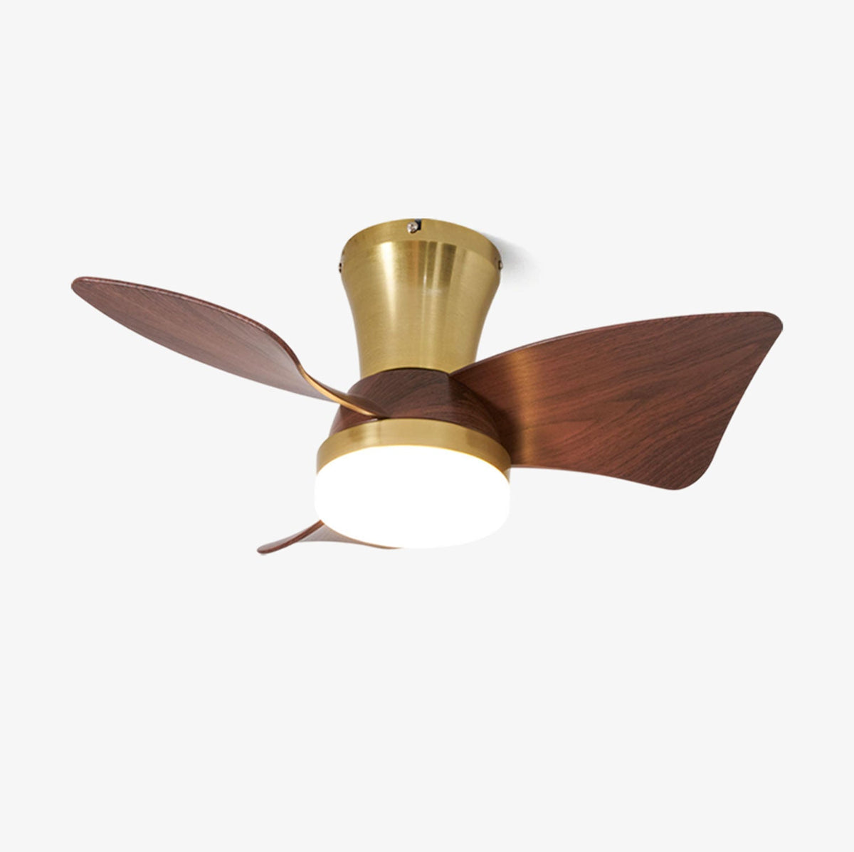 Ventilador de techo con luz Pétalo – vista principal