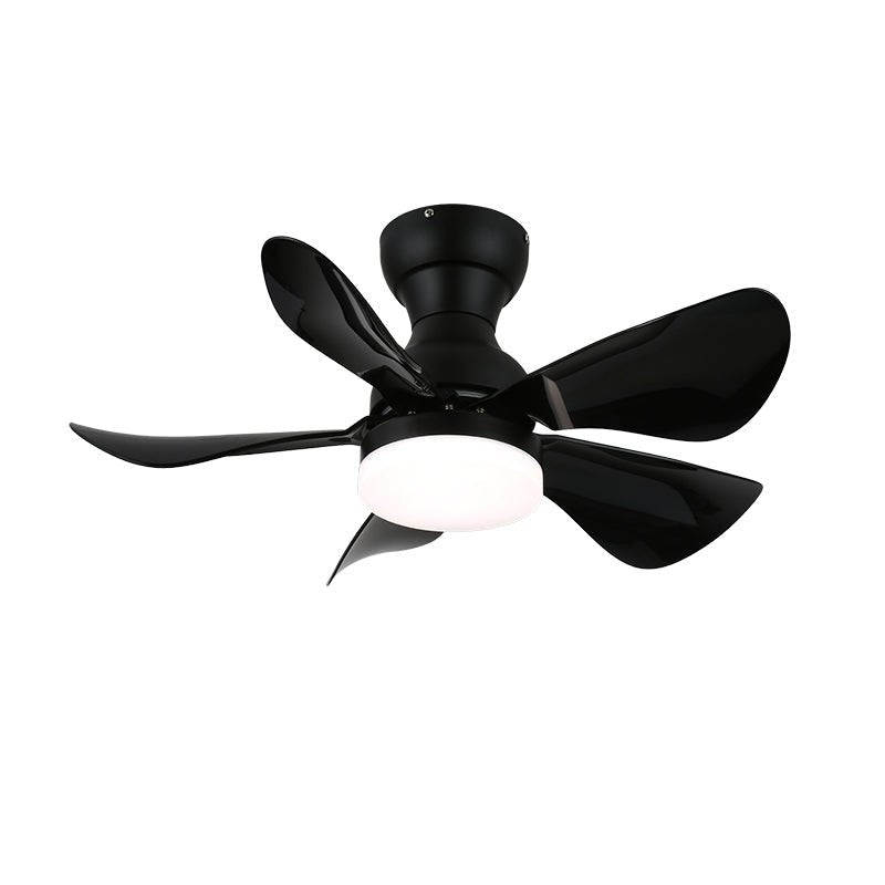 Ventilador de techo con luz Bonela en un dormitorio acogedor – imagen 13
