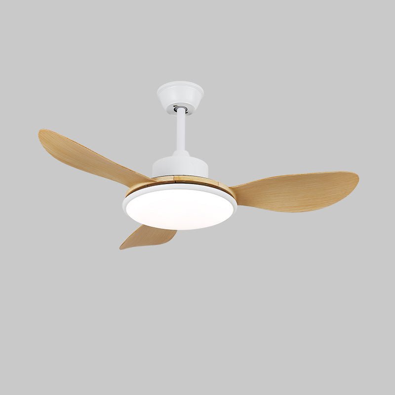 Ventilador de techo con luz Calmira en un salón contemporáneo – imagen 16
