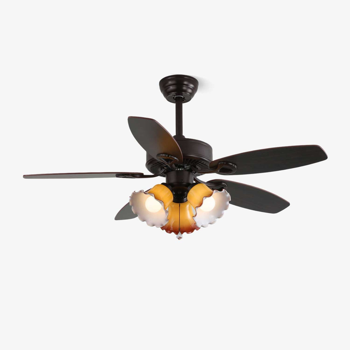 Ventilador de techo con luz Malvira – vista principal
