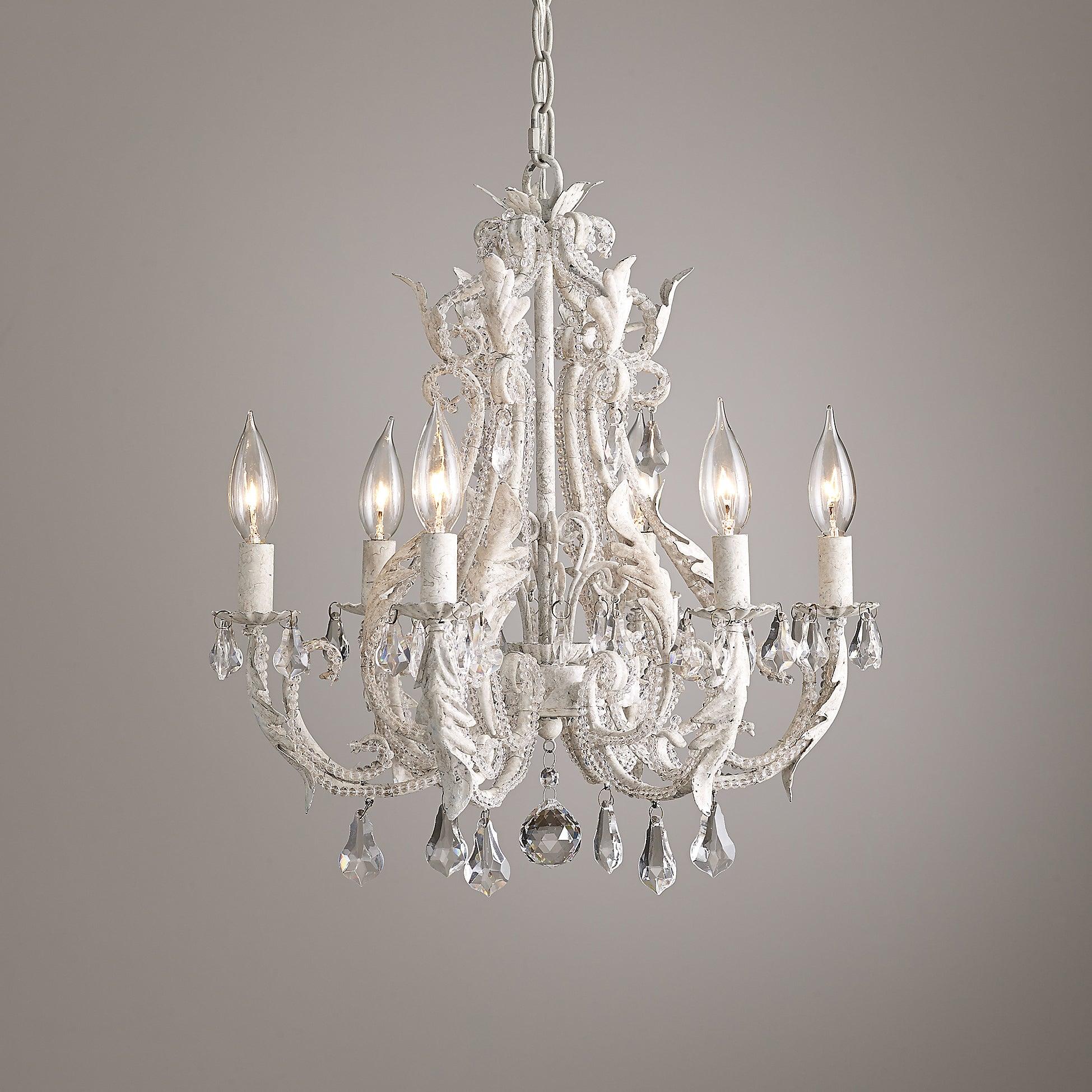 Candelabro de Techo de Cristal Vintage con 5 a 8 Luces para Interiores – Elegante Lámpara de Metal y Cristal 3