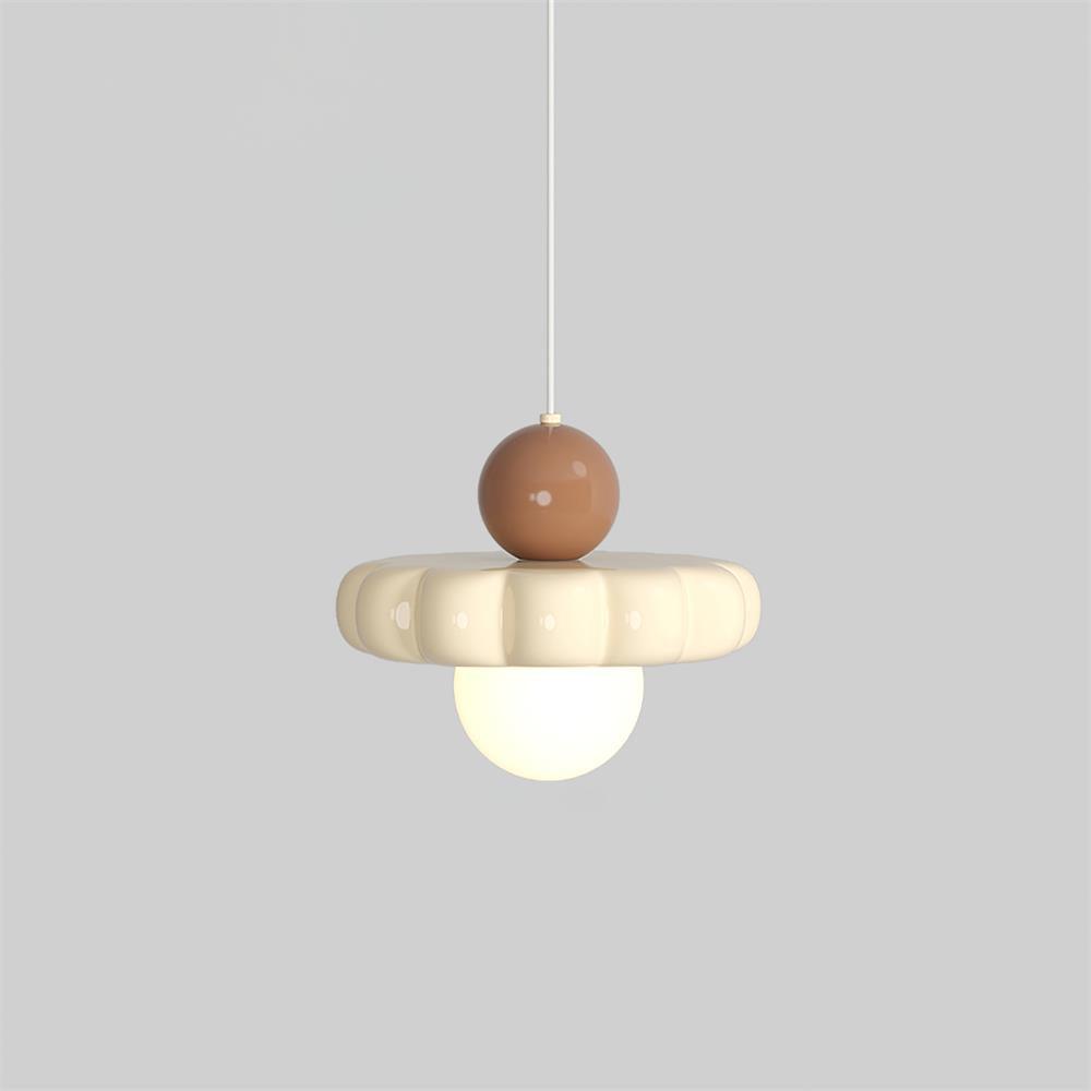 Mini lámpara colgante retro Vainela en una cocina luminosa – imagen 17