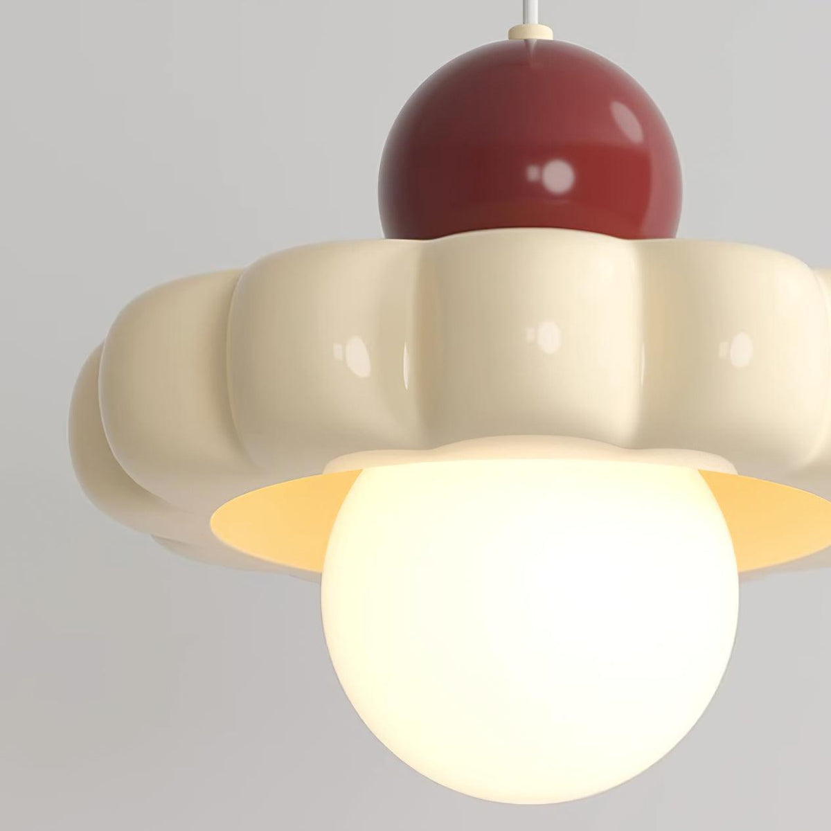 Mini lámpara colgante retro Vainela en una cocina luminosa – imagen 20
