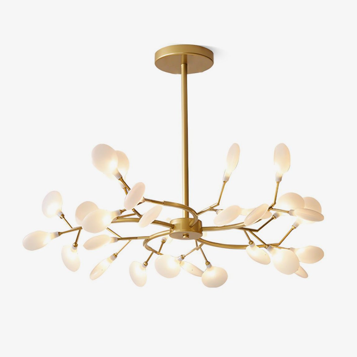 Chandeliers de Diseño Moderno con Forma de Satélite y Efecto Luciérnaga – Varios Tamaños Disponibles 1