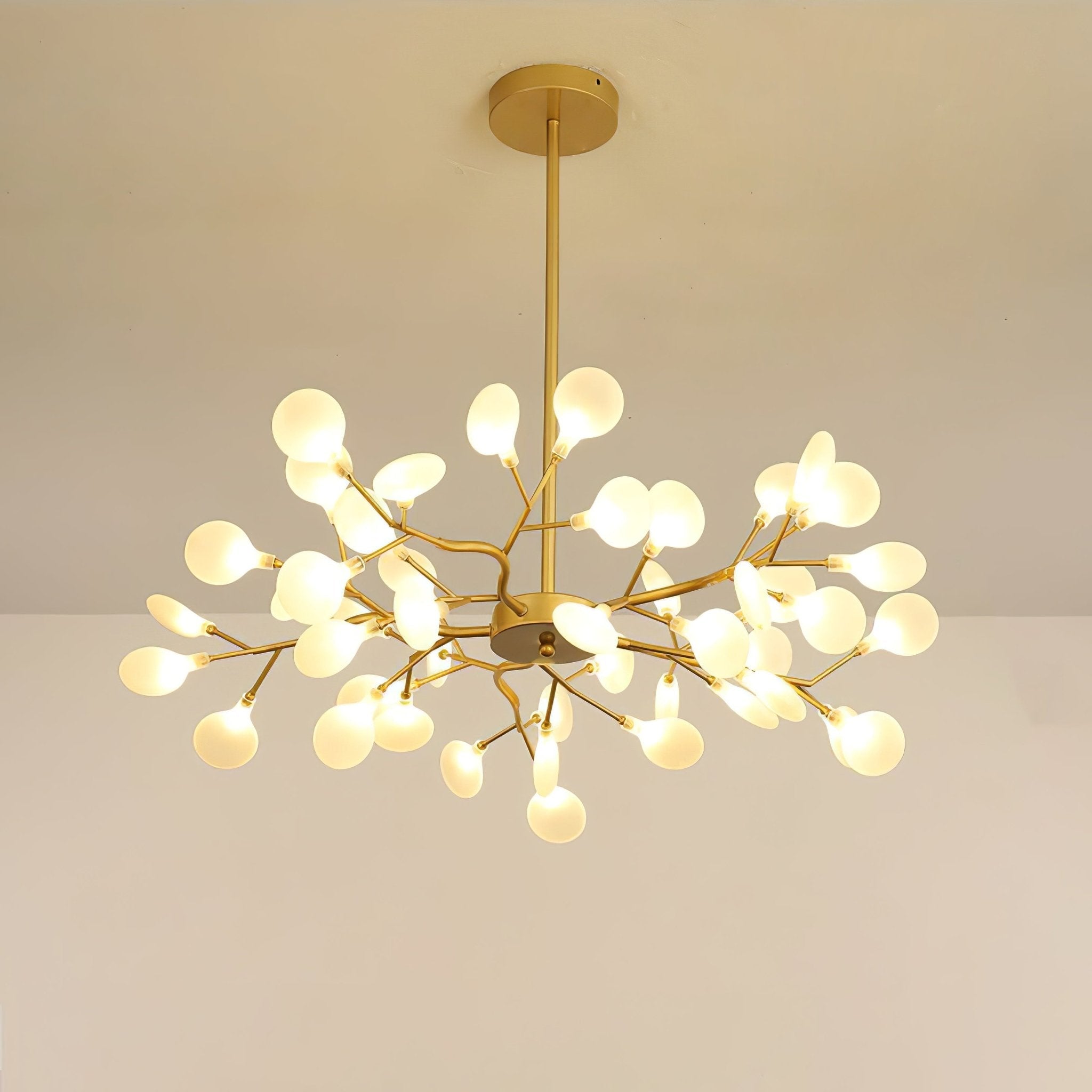 Chandeliers de Diseño Moderno con Forma de Satélite y Efecto Luciérnaga – Varios Tamaños Disponibles 10